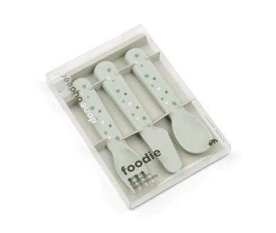Set Posate Happy Dots Green