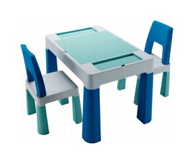 Tavolo Multifunzione Teggi Turchese/Blu/Grigio
