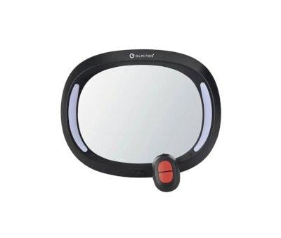 Led Rearview Mirror with Remote Control