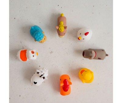 Set of 4 Farm Bath Toys