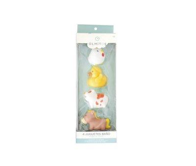 Set of 4 Farm Bath Toys