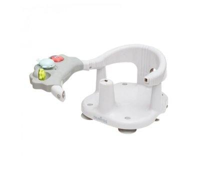 Grey Folding Toilet Seat