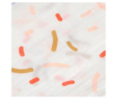 3 Muslins Little Mateys Spicy Orange Bamboo 80 cm