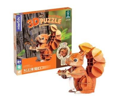 Mini Puzzle 3D Ardilla