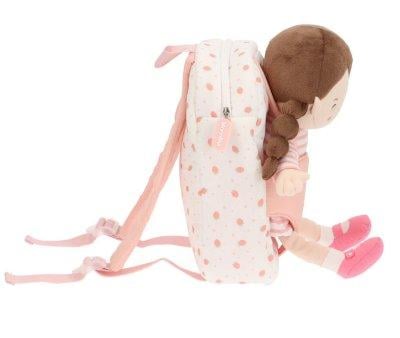 Zainetto Kids con Marsupio Bambole Strawberries Bianco