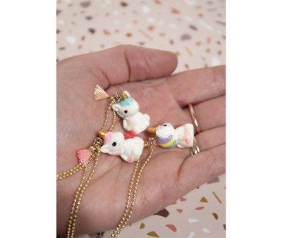Collar Unicorn Turquoise