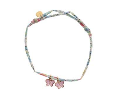 Pulsera Floral Liberty Pequeas Mariposas