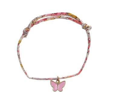 Pulsera Mariposa Rosa