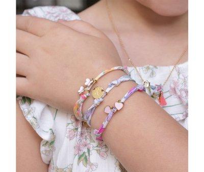 Pulsera Floral Liberty Pequeas Mariposas