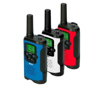 3 Walkie Talkies Nios Rojo/Blanco/Azul