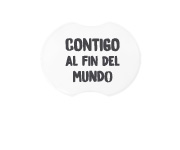 Chupete Retro Contigo al fin del mundo