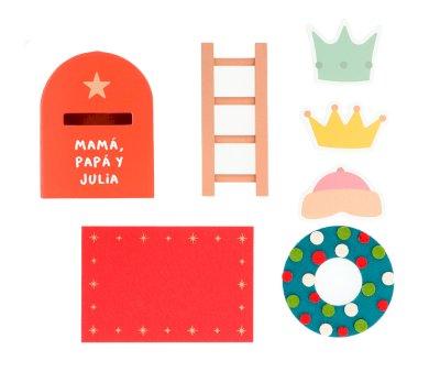 Buca Lettere Personalizzabile e Accessori Porticina Rossa
