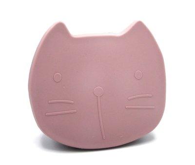 Silicone Lunch Box Pippa The Cat Dusty Mauve
