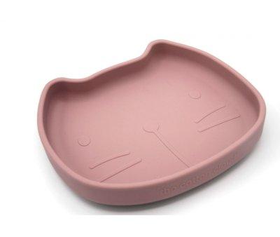 Plato Silicona Pippa The Cat Dusty Mauve