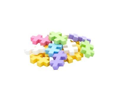 Tubo Plus-Plus BIG Pastel Mix 15 pezzi