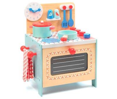 Blue Wooden Kitchen Djeco
