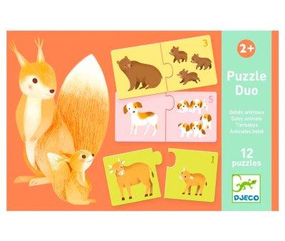 Puzzle Duo Baby Animals