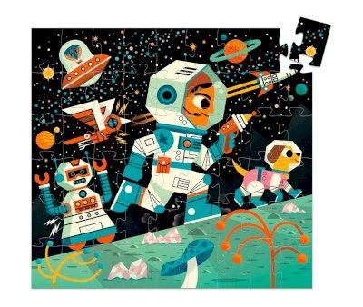 Puzzle Silhouette Stazione Spaziale