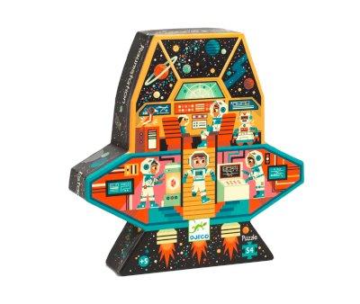 Puzzle Silhouette Stazione Spaziale