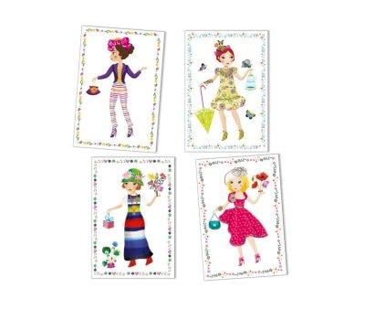 Bambole di Carta Fashion Sticker