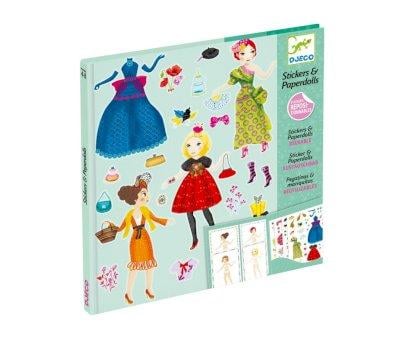 Bambole di Carta Fashion Sticker