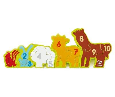 Puzzle Numbers and Farm Animals