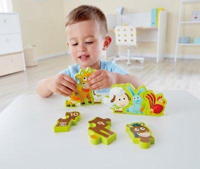 Puzzle Numbers and Farm Animals