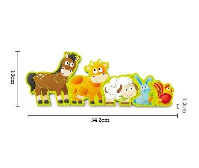 Puzzle Numbers and Farm Animals