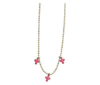 Collar de Cruces Rosas