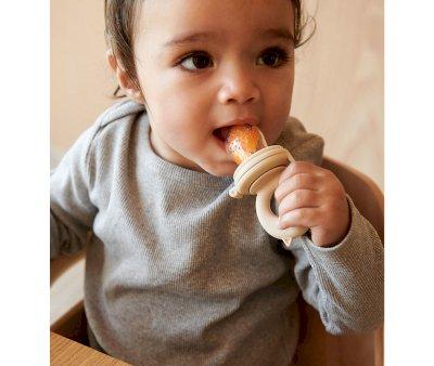 Silicone Anti-Choking Feeder Tuscany Rose/Apple Blossom