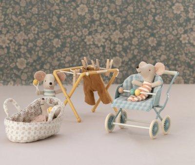 Miniatura Stendipanni Giallo con Mollette Maileg