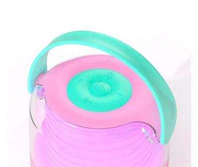 Bluetooth Speaker with Karaoke KS-80 Pink