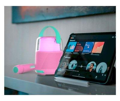 Bluetooth Speaker with Karaoke KS-80 Pink