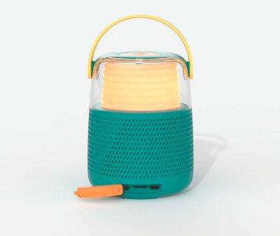 Bluetooth Speaker and Karaoke KS-80 Turquoise Blue