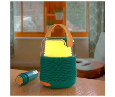 Bluetooth Speaker and Karaoke KS-80 Turquoise Blue
