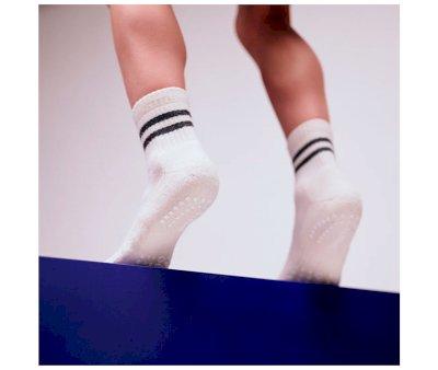 Calcetines Suela Antideslizante Algodn Sports Black