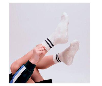 Calcetines Suela Antideslizante Algodn Sports Black