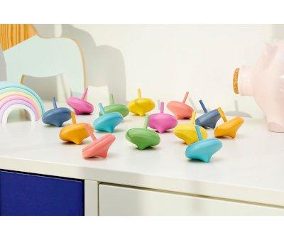 Rainbow Wooden Tops
