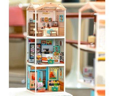 Modellino Miniatura Negozio Frutta Rolife Super Creator