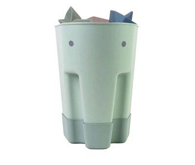 Eucalyptus Green Bath Toy Organizer Cube