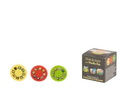 Caja con 3 Discos para Linterna Cornebidouille