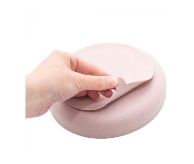 Dinnerware 5 Pieces Silicone Pink