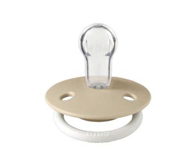 2 Succhietti BIBS De Lux Blush Glow/Vanilla Glow Silicone