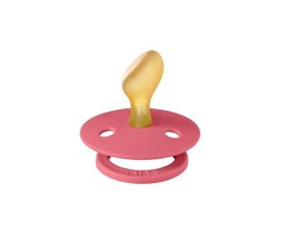 2 Chupetes BIBS Colour Anatmica Dusty Pink/Coral