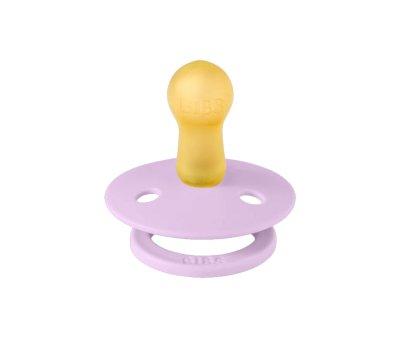 2 Chupetes BIBS Colour Round Violeta Sky/Mauve