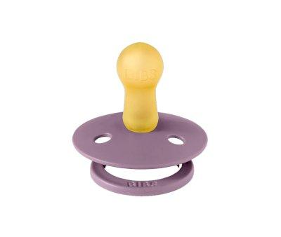 2 Chupetes BIBS Colour Round Violeta Sky/Mauve