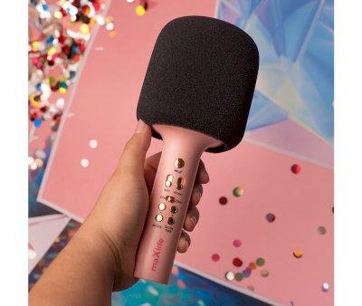 Microphone Sans fil et Karaok Maxlife Pink