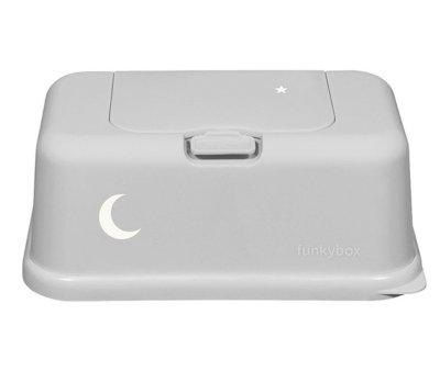Funkybox Wipes Box Grey Moon
