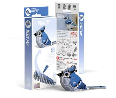3D Puzzle Eugy Blue Jay