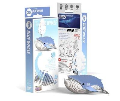 3D Puzzle Eugy Blue Whale